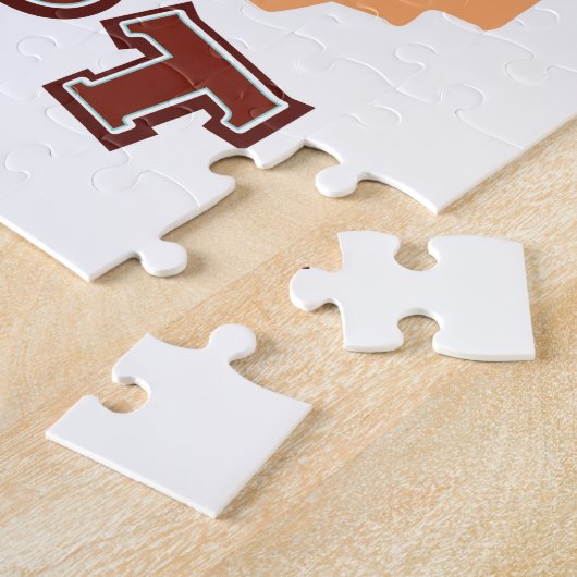 Egyptische kaart reisposter Legpuzzel (Zijkant)