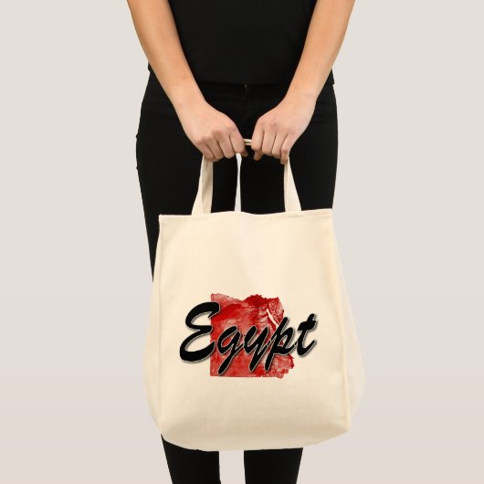 Egyptische kaart tote bag (Voorkant (product))