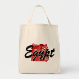 Egyptische kaart tote bag
