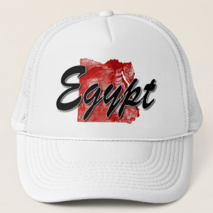 Egyptische kaart trucker pet