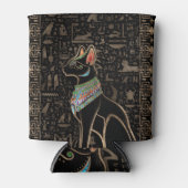 Egyptische kat - Bastet Blikjeskoeler (Voorkant)