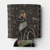 Egyptische kat - Bastet Blikjeskoeler (Achterkant)