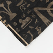 Egyptische kat - Bastet Fleece Deken (Hoek)