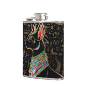 Egyptische kat - Bastet Heupfles (Links)