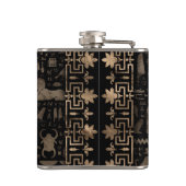 Egyptische kat - Bastet Heupfles (Achterkant)