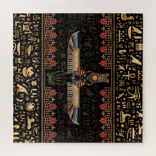 Egyptische kat - Bastet Legpuzzel (Horizontaal)