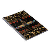 Egyptische kat - Bastet Notitieboek (Rechterzijde)