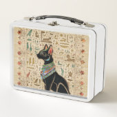 Egyptische kat - Bastet op papyrus (Voorkant)