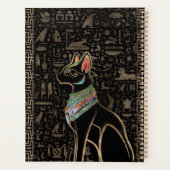 Egyptische kat - Bastet Planner (Achterkant)