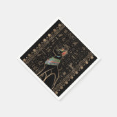 Egyptische kat - Bastet Servet (Hoek)