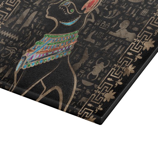 Egyptische kat - Bastet Snijplank (Hoek)