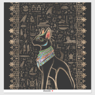 Egyptische kat - Bastet Sticker