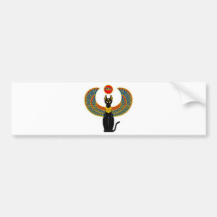 Egyptische kat bumpersticker