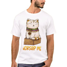 Egyptische kat God Bastet aanbid mij