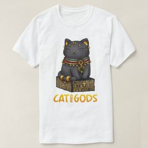Egyptische kat God Bastet Cat zijn goden T-shirt