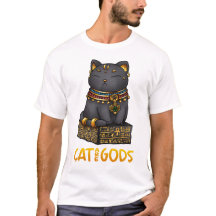 Egyptische kat God Bastet Cat zijn goden