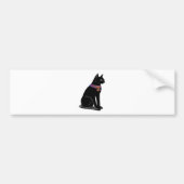 Egyptische Kat Goddess Bastet Bumpersticker (Voorkant)