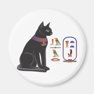 Egyptische Kat Goddess Bastet Magneet