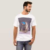 Egyptische kat Goddess T-shirt (Voorkant volledig)
