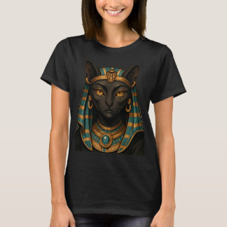 Egyptische kat Godin | Bastet Golden T-shirt