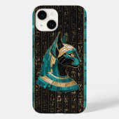 Egyptische Kat Godin Bastet - Mozaïek Kunst Case-Mate iPhone Case (Achterkant)