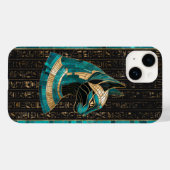 Egyptische Kat Godin Bastet - Mozaïek Kunst Case-Mate iPhone Case (Achterkant (horizontaal))