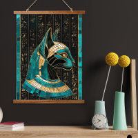 Egyptische Kat Godin Bastet - Mozaïek Kunst
