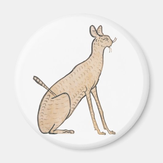 Egyptische kat magneet (Voorkant)