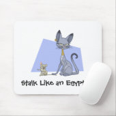Egyptische kat Mousepad Muismat (Met muis)