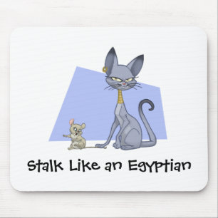 Egyptische kat Mousepad Muismat