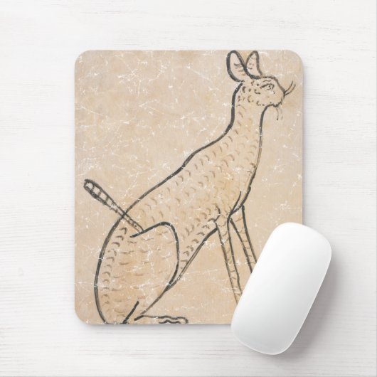 Egyptische kat muismat (Met muis)