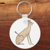 Egyptische kat sleutelhanger (Voorkant)