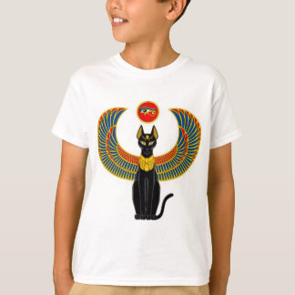 Egyptische kat t-shirt