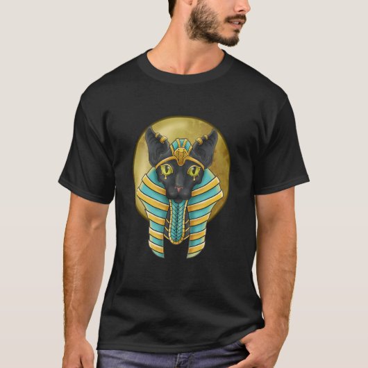 Egyptische Kat T-shirt (Voorkant)
