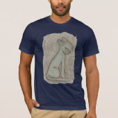 Egyptische kat t-shirt (Voorkant)