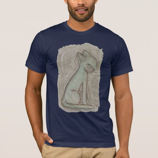 Egyptische kat t-shirt (Voorkant)