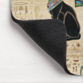 Egyptische katten en ankhkruis muismat (Hoek)