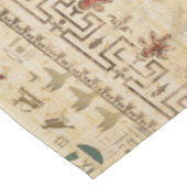 Egyptische katten en ankhkruis tafelkleed (Gekanteld)