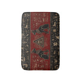 Egyptische katten en ogen van paarden badmat (Voorkant Verticaal)