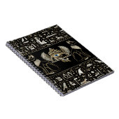 Egyptische katten en ogen van paarden notitieboek (Rechterzijde)