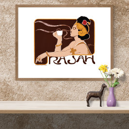  Egyptische koffiekafel Poster