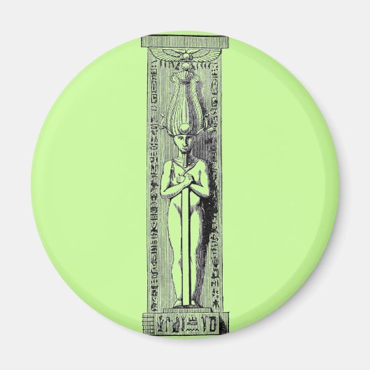Egyptische Kolom Magneet (Voorkant)