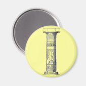Egyptische Kolom Magneet (Voorkant / Achterkant)