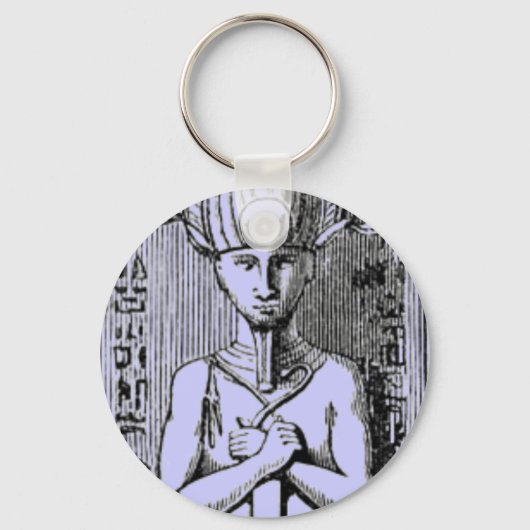 Egyptische Kolom Sleutelhanger (Voorkant)
