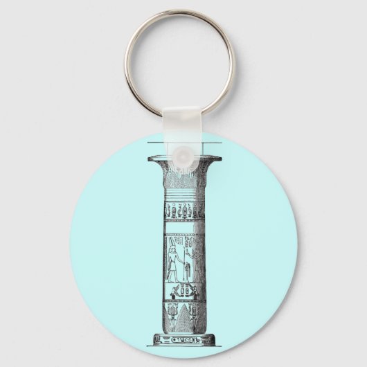 Egyptische Kolom Sleutelhanger (Voorkant)