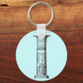 Egyptische Kolom Sleutelhanger (Voorkant)