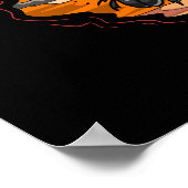 Egyptische koning Farao Skull Ancient Mythology Poster (Hoek)