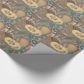 egyptische koning op pyprus.png cadeaupapier (Hoek)