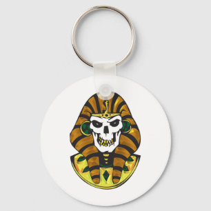 Egyptische koning schedel sleutelhanger