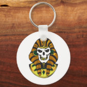 Egyptische koning schedel sleutelhanger (Voorkant)
